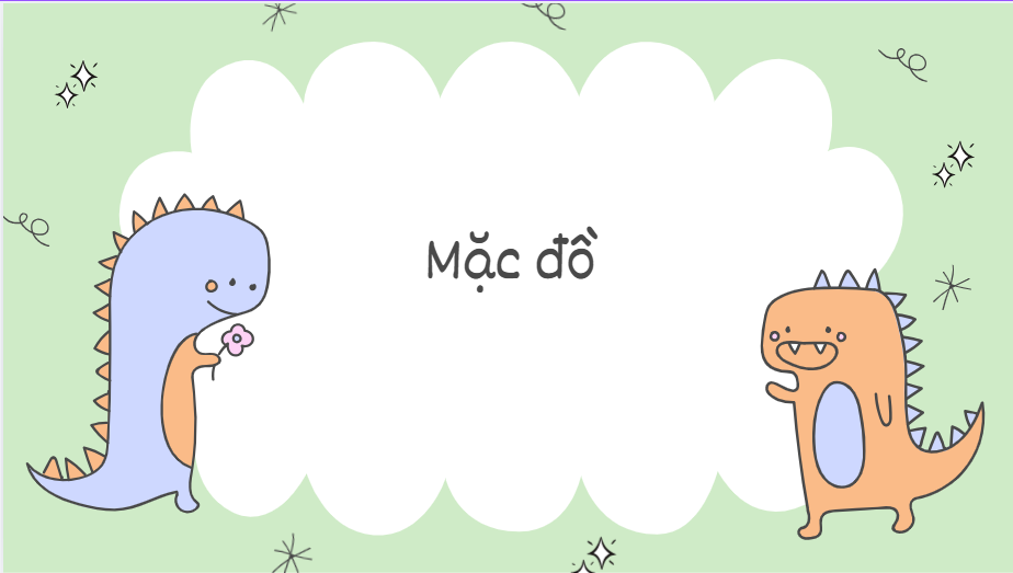 Mặc đồ